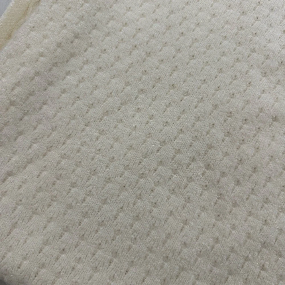 ECHO NEW YORK featherweight diamond knit oversized women's scarf wrap - Ivory - Picture 3 of 7